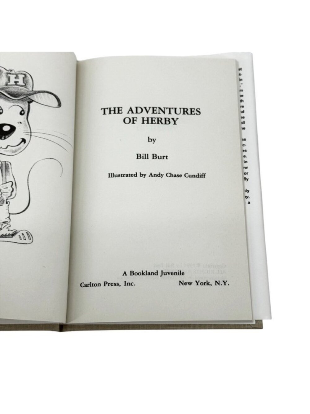 The Adventures of Herby Bill Burt Andy Chase Cundiff Signed Cartoon 1990's RARE - Picture 7 of 13
